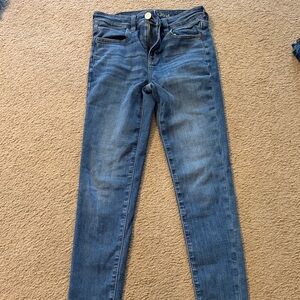 American Eagle Outfitters Dark Blue Skinny Jeans